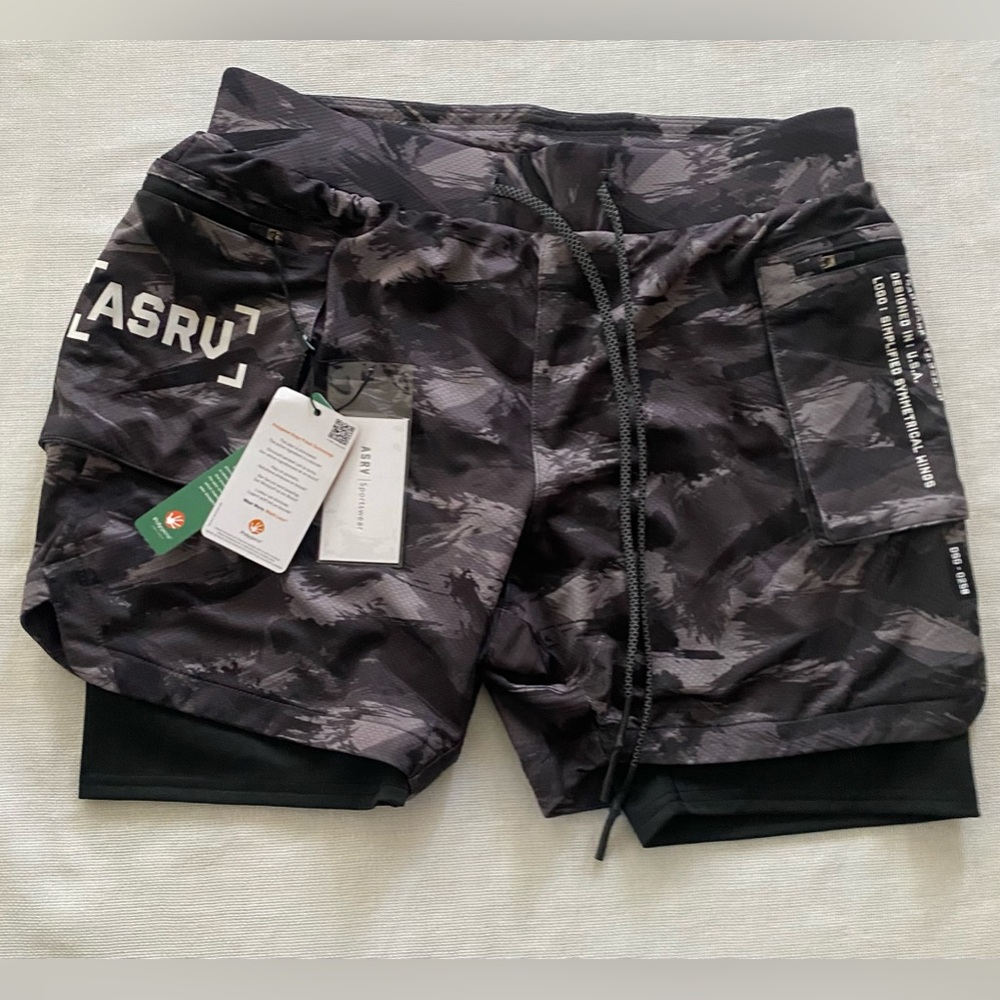 ASRV-12.333.40-Short And T-Shirt Colorways Both Silver Lite Both Sz: M In Bundle - Picture 3 of 7